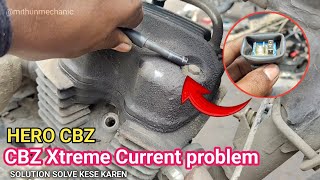 Hero CBZ XtremeCurrent problem solved cbz xtreme current problem mithunmechanic [upl. by Eelidnarb477]