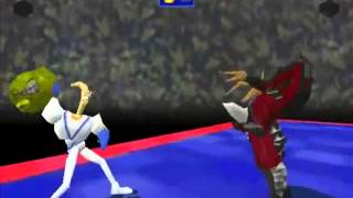 Battle Arena Toshinden  Jim vs Gaia Custom Voices [upl. by Coe]