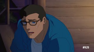 Superman Grieving over Superboy  Young Justice Phantoms Episode 8 [upl. by Atterol]