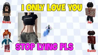 TEXT To Speech Emoji Groupchat Conversations  My Boyfriend Lied That He Only Loved Me [upl. by Yesnyl]