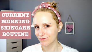 MY MORNING ANTIAGING SKINCARE ROUTINE  OVER 35 [upl. by Noramac]