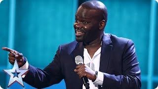 Daliso Chaponda brings the LOLZ for your votes  SemiFinal 5  Britain’s Got Talent 2017 [upl. by Gabby454]