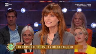 Claudia Pandolfi quotI miei primi 50 anni li dedico ai miei figliquot  Da Noi a Ruota Libera 03112024 [upl. by Nilekcaj]