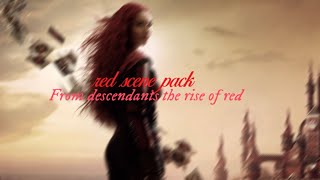 red scene pack from ￼ descendants the rise of red [upl. by Lletnwahs936]