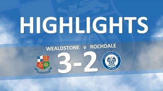 Wealdstone v Rochdale  HIGHLIGHTS  11th November 2023 [upl. by Alohs]