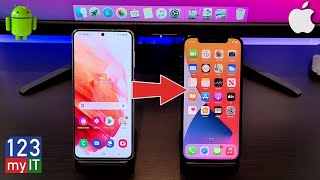 Transfer Data from Android to iPhone with Move to iOS shorts [upl. by Efthim928]