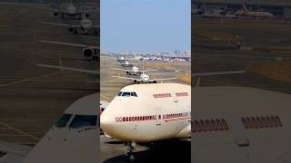 😟Air India Boeing 747 flight last flight travel mumbai shorts trend video allcountryairlinces [upl. by Lyon]