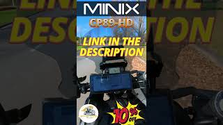 Minix CP89HD Carplay and Android Auto with 89quot Full HD and 60fps for your car or motorcycle [upl. by Hedda]