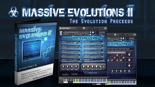 ☣ Massive Evolutions II for Kontakt  Dubstep  Neurofunk Synths Neuro Bassees amp Evolving Pads [upl. by Ahsehat]