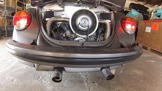 VW Beetle with 180hp Porsche Engine DRIVE amp SOUND 1080p [upl. by Huff]