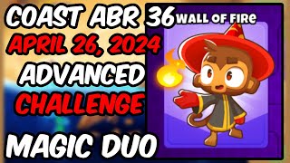 BTD6 ADVANCED CHALLENGE  Coast ABR 36 By Jandrewv1 April 26 2024 [upl. by Oidivo494]