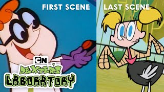 The First amp The Last Scenes of Dexters Laboratory  Cartoon Network [upl. by Enomys]