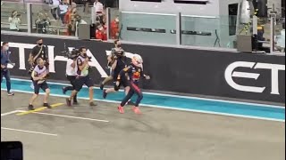 Max Verstappen winning moment at F1 Abu Dhabi Grand Prix  Proud Red Bull Racing Team [upl. by Naryb245]