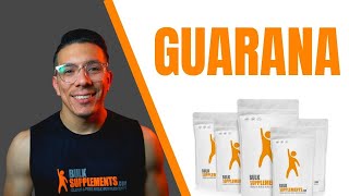 Guarana Extract Benefits  Supplement with Caffeine [upl. by Ynnatirb]