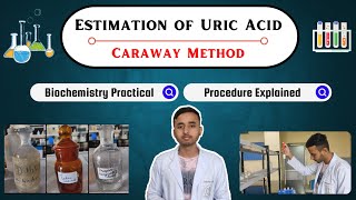 Estimation of Uric Acid By Caraway’s Method Live Demo [upl. by Riegel]