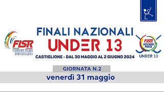 Finali Nazionali Under 13  Castiglione 2024  Giornata n2 [upl. by Liahcim]