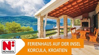 Ferienhaus  KorculaSokolic Kroatien  CDS157 [upl. by Lavona]