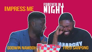 The CAST of FOREVER IN A NIGHT quotGodwin Nambohquot amp quotFred Sarpongquot play IMPRESSIONS [upl. by Llednor]