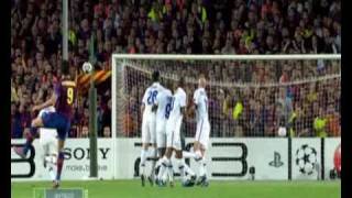 Barcelona vs Inter Milan 2010 [upl. by Yedoc]