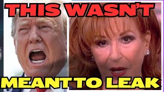 The view Joy Behar CESSATION on Air Trump [upl. by Apollo]