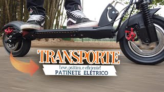 PATINETE ELÉTRICO de ÓTIMO custo benefício para o transporte urbano Dobrável e portátil [upl. by Iak828]