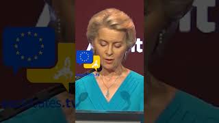 Ukraine today may be East Asia tomorrow President von der Leyen warns [upl. by Soren]