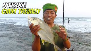 Mancing Pasiran Berburu Giant Trevally di Tasikmalaya  MANCING MANIA STRIKE BACK 191123 Part 1 [upl. by Eldora356]