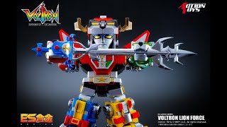 New Voltron Defender of the Universe Action Gokin Series Voltron Lion Force Figure revealed [upl. by Gwendolin598]