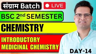 Introductory Medicinal ChemistryBSc 2nd Semester Chemistry With ObjectiveDay14bedkdian [upl. by Mikel486]