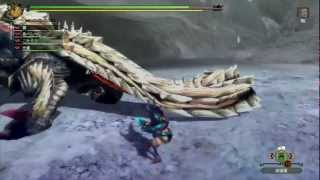 WiiU MH3GHDMH3U  Gameplay 11  G Rank Two Lagombi amp Stygian Zinogre HD [upl. by Adamik13]