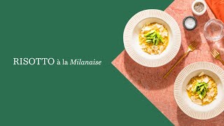 Risotto à la milanaise à réaliser avec le COOKING CHEF expérience de KENWOOD [upl. by Harutek]