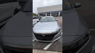 I have this 2020 Honda Accord Sport in silver here at Lincoln Of Memphis [upl. by Dino838]