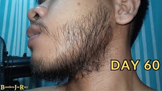 DAY 60  KIRKLAND MINOXIDIL BEARD JOURNEY [upl. by Noired]