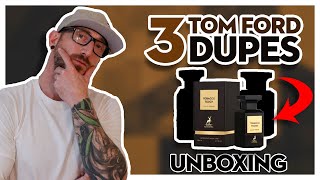 UNBOXING 3 Maison Alhambra TOM FORD DUPES feat Tobacco Touch  Lattafa Alhambra Fragrance Review [upl. by Evyn]