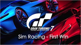 GT7  Sim Racing  First Win [upl. by Vil]