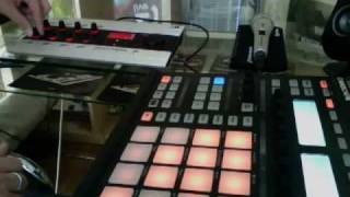 NI Maschine vs Kore 2 Tech Jam [upl. by Adnesor823]