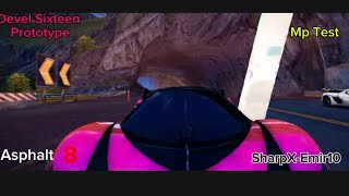 Handling Problem Test Devel Sixteen Prototype Asphalt 8 SharpXEmir10 [upl. by Convery]