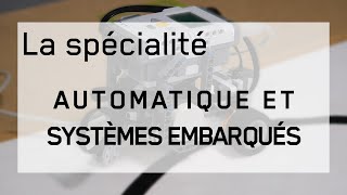 Présentation de la spécialité automatique amp systèmes embarqués 🤖  lENSISA en live [upl. by Akkeber]