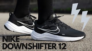 NIKE DOWNSHIFTER 12 Review Indonesia Perbandingan Sepatu Running  Lari 🏃🏃🏃 [upl. by Eitac]