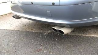 MercedesBenz E 270 CDI Custom Exhaust AMG Sound [upl. by Aryan]