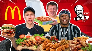 SIDEMEN REUNITED MUKBANG [upl. by Ackley]