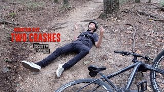 CRASHED RIDING MY BIKE TWICE IN THE SAME DAY [upl. by Xirtaeb]