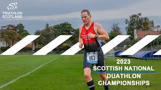 HIGHLIGHTS 2023 Scottish National Duathlon Championships [upl. by Emmott790]