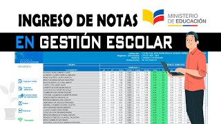 Ingreso de Notas y Asistencia en EGB Superior y Bachillerato Carmenta [upl. by Lemraj98]