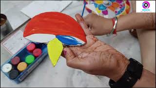 DIY Diwali Diya Decorations How to Make Paper Diyas in MinutesSimple amp Fun DIY Decoration Ideas [upl. by Mylan]