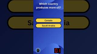 Which country produces more oil [upl. by Mandal]