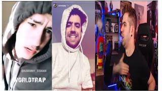 AuronPlay se burla de Bad Bunny YO TENGO LICENCIA HDP [upl. by Aihseyk120]