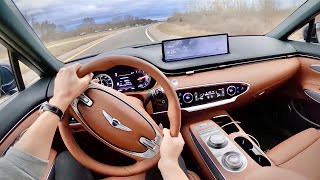 2022 Genesis GV70 25T AWD Advanced  POV Review [upl. by Erine]