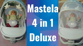 My Electric swing unboxing  Mastela 4 in 1 Deluxe multi functional Bassinet [upl. by Onaireves47]