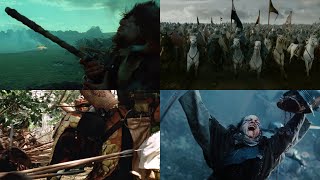 Top 10 EPIC ancient and medieval massive battles movie scenes of all time PART 2 [upl. by Zednanref789]